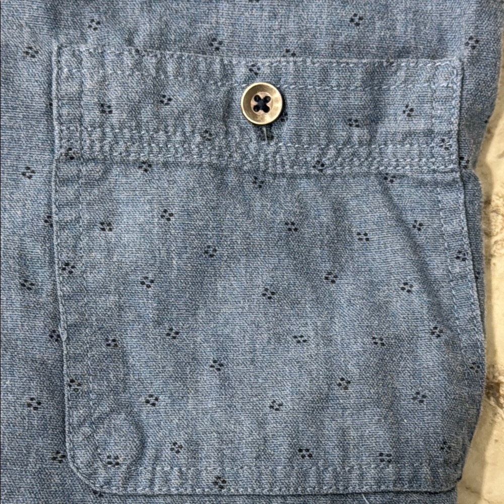 Faded Glory Men's Blue Shirt - Picture 5 of 9